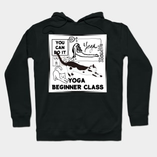 YOGA BEGINNER CLASS, HEALTH Hoodie